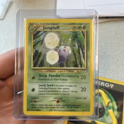 Pokemon - Jumpluff - 7/111 - Holo - Rare - Neo Genesis - Plus Bonus Cards! NM - Image 2