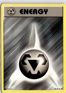 Metal Energy 98/108 Common Pokemon Card XY Evolutions Pokemon Trading Card TCG - Image 1