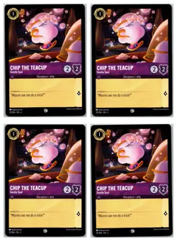 2023 Disney Lorcana Rise of the Floodborn Amethyst Playset lot x9 36 Total Cards - Image 2