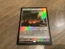 MTG English Tectonic Edge NM Foil Zendikar Expeditions - Image 1