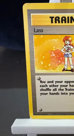 Pokemon Cards: Trainer Base Set Rare: Lass 75/102 TCG 1999 WOTC Vintage - Image 2