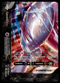 Pokemon TCG SWSH: Sword & Shield Promo Cards #SWSH161 Mewtwo V-UNION Holo - Image 1