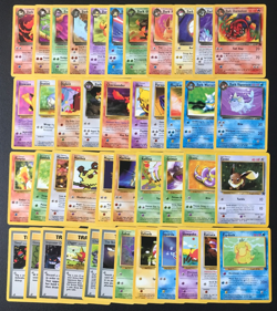 Team Rocket set 2000 Pokemon COMMON & UNCOMMON near complete cards NM/LP - Image 1