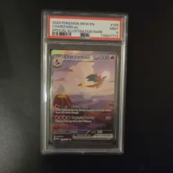 Pokemon Card - Charizard EX Illustration Rare 151 English 199/165 - PSA 9 #2 - Image 1