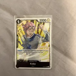 3x TCG One Piece Card Koby (Promotion Pack 2023) - ST06-002 - Promotion Pack - Image 1
