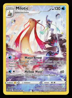 Milotic TG02/TG30 Ultra Rare Silver Tempest Pokemon Card - Image 1