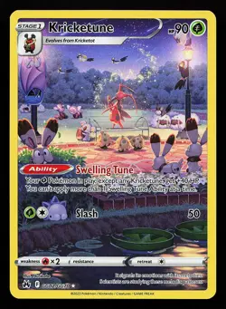 Kricketune GG02/GG70 Ultra Rare Crown Zenith Pokemon Card - Image 1