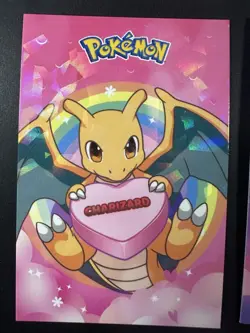 Pokemon Electric Pikachu Valentines Hearts Card Database Cracked Ice Holo X 8 - Image 5
