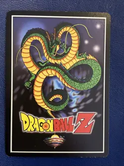 DBZ Card TCG Dragon Ball Z FOIL Black Front Punch 123 CCG Unlimited Buu Saga NM - Image 3