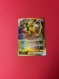 Pokemon TCG Giratina v Star 212/196 Secret Rare Rainbow Lost Origin Card - Image 1