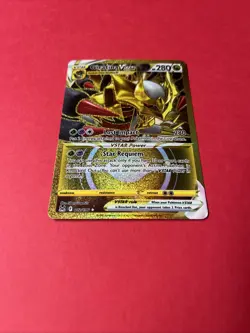 Pokemon TCG Giratina v Star 212/196 Secret Rare Rainbow Lost Origin Card - Image 2