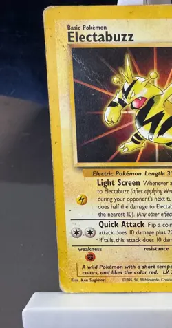 Pokemon Cards: Electabuzz 2 Promo Black Star 2000 WOTC: Rare Vintage - Image 2