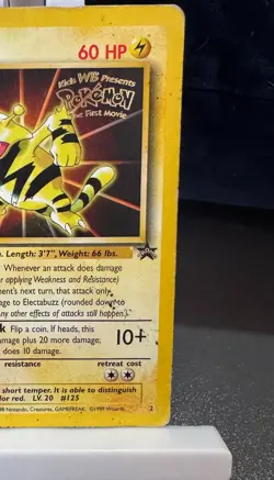 Pokemon Cards: Electabuzz 2 Promo Black Star 2000 WOTC: Rare Vintage - Image 3
