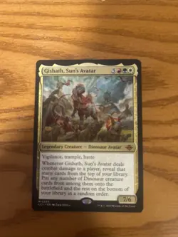 Gishath, Sun's Avatar The Lost Caverns of Ixalan Regular - Image 1