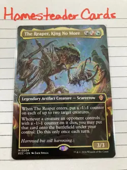 The Reaper, King No More (Borderless) Commander: Lorwyn Eclipsed ECC #0004 - Image 1