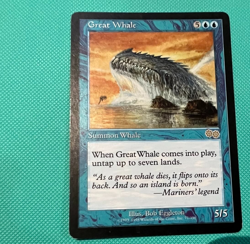 Great Whale - Urza's Saga - MTG - Magic the Gathering - Image 2