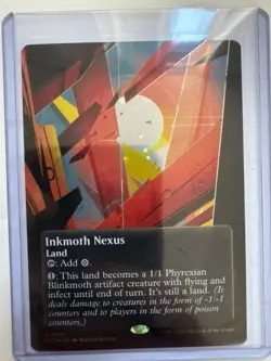 Inkmoth Nexus (0155) (Borderless - Galaxy Foil) Edge of Eternities NM ENG MTG - Image 1