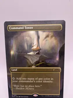NM Command Tower SLD #1697 Sheldon's Spellbook Secret Lair (Non-Foil) - Image 1