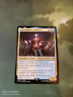 Cid, Timeless Artificer 0414 Uncommon Non-Foil Final Fantasy MTG - Image 1