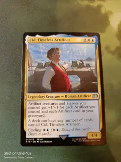 Cid, Timeless Artificer 0413 Uncommon Non-Foil Final Fantasy MTG - Image 1