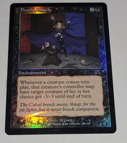 Death Match 2002 Onslaught FOIL Black Rare Enchantment MTG NM - Image 1