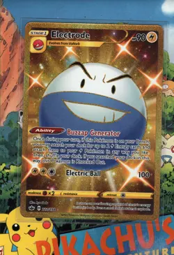 Pokemon TCG Electrode 222/198 Chilling Reign Secret Rare NM/M - Image 1