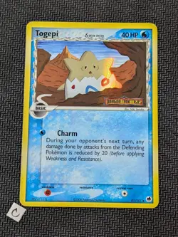Togepi 41/101 - Ex Dragon Frontiers Stamped Reverse Holo Pokemon TCG NM - Image 1