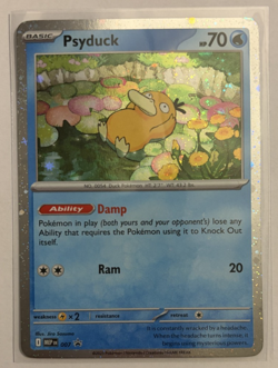 2025 Pokemon Psyduck 007 Mega Evolutions Promo Three Pack Blister - Image 1