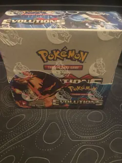 Pokemon XY Evolutions Booster Box Sealed Factory New Charizard art 36 Packs - Image 1