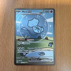 Pokemon TCG Mew EX 232/091 Sv: Paldean Fates Bubble Mew - Image 1