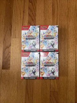 Pokemon Prismatic Evolution Booster Bundle - LOT OF 4 - Image 1