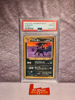 Pokemon 2000 Umbreon #197 Promo P.M. Japanese Neo 2 PSA 10 Gem Mint - Image 1