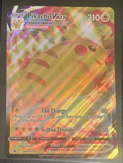 JUMBO Pikachu VMAX SWSH286 Black Star Promos Holo Pokemon TCG 2023 NM OVERSIZED - Image 1