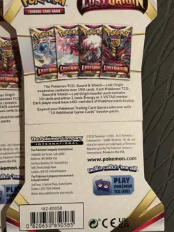 Pokemon TCG Sword Shield Lost Origin Booster Packs Sealed Lot of 5 SEALED USA - Image 3
