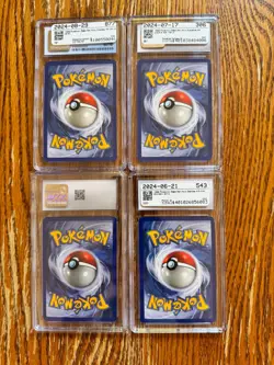 Pokemon Base Set Unlimited Complete holos 1-16 BGS 8.5+ Charizard PSA NM-Mint+ - Image 5