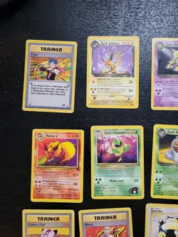 Alte Pokemon Karten Sammlung 24x Rare WotC 1. Edition Vintage - Played - Image 2
