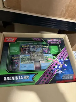 Greninja Kingdra Collection Boxes (Open case of 3 each) Shrouded Fable Pokemon - Image 1