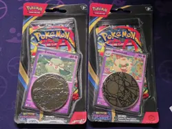 Pokemon Phantasmal Flames ME02 Set 2 Whimsicott/Cottonee Checklane Blister - Image 1