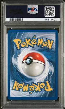 ERROR LABEL 2000 Pokemon Team Rocket - Dark Golbat Holo 7/82 - 1st Edition PSA 8 - Image 2