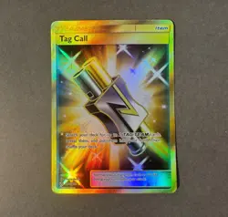 Pokemon Tag Call 270/236 Cosmic Eclipse Gold Secret Rare Holo - Image 1