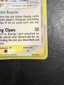 Pokemon Pidgeot - 2006 EX Holon Phantoms 14/110 Delta Species Holo Lp - Image 3