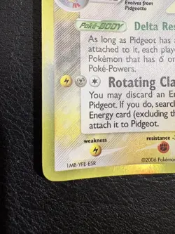 Pokemon Pidgeot - 2006 EX Holon Phantoms 14/110 Delta Species Holo Lp - Image 5