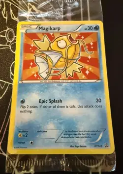 Shiny Magikarp XY143 - SEALED - Target Exclusive - Pokemon Black Star Promo RARE - Image 1