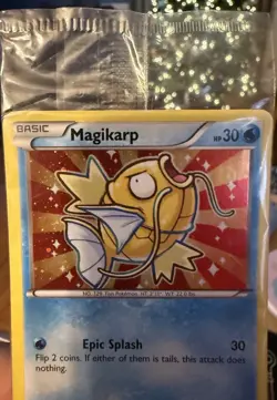 Shiny Magikarp XY143 - SEALED - Target Exclusive - Pokemon Black Star Promo RARE - Image 3