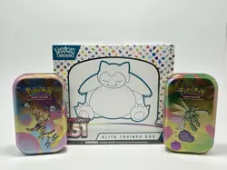 [D] Pokemon 151 Lot | New Sealed | ETB and 2X MINI TIN 151 Lot - Image 1