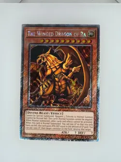 Yu-Gi-Oh The Winged Dragon of Ra (Platinum SR) RA04-EN118 NM 1st Edition - Image 1