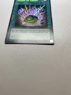 Yugioh Shard Of Greed 1st Edition Secret Rare PHSW-EN057 MP - Image 2