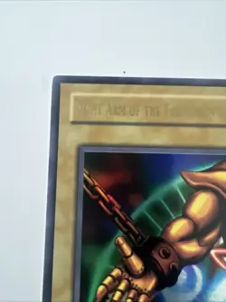 Yugioh! Right Arm of the Forbidden One LOB-EN122 Ultra Rare Unlimited - Image 2