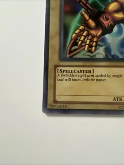 Yugioh! Right Arm of the Forbidden One LOB-EN122 Ultra Rare Unlimited - Image 5