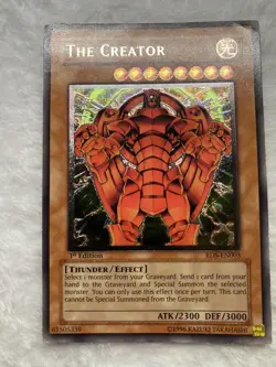 Yu-Gi-Oh The Creator RDS-EN005 1st Edition Ultimate Rare HP - Image 1